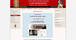 Desktop Screenshot of catalogue-crc.org